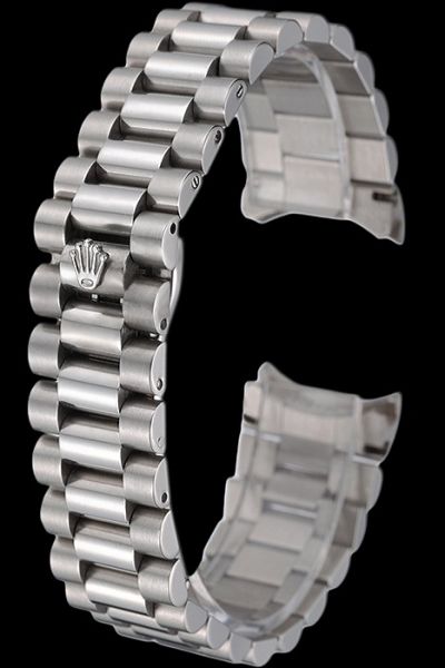 Replica Rolex Silver Stainless Steel Watches Bracelet With Security Hide Clasp Free Delivery