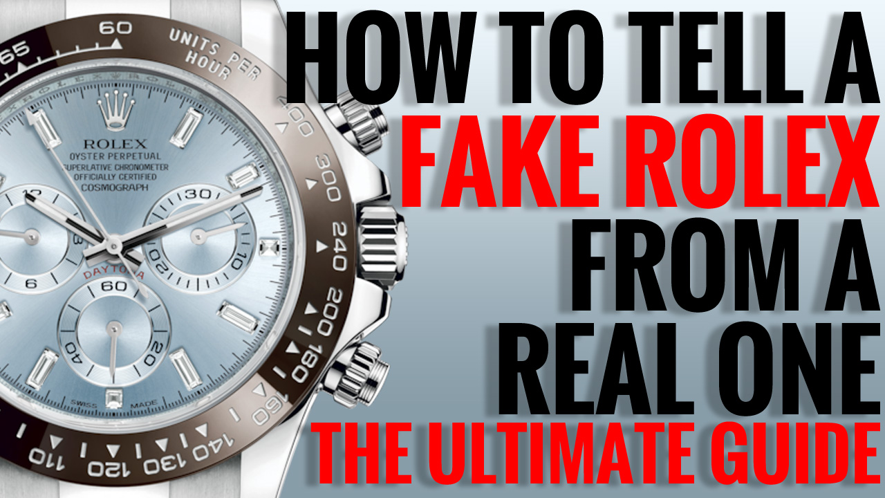 check the authenticity of a Rolex Watch